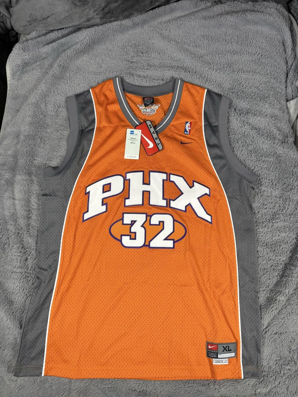 Phoenix Suns Jersey Mens XL Orange NBA Basketball Nike PHX Stoudemire 32